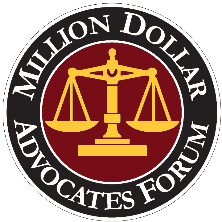 million dollar advocates forum badge